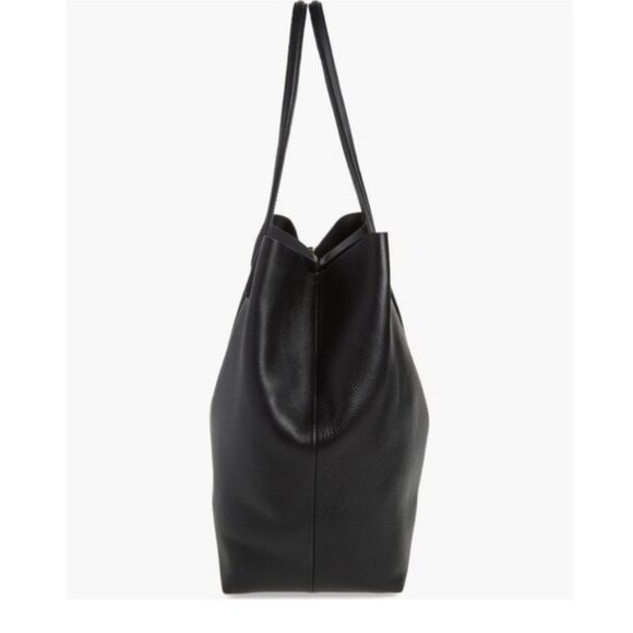 NWT Madewell Oversized Shopper Tote in Soft Grain Leather - Picture 5 of 9